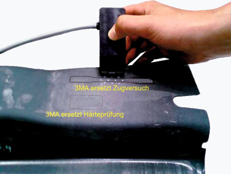 手動測量車身熱成形部件機(jī)械性能/力學(xué)強(qiáng)度